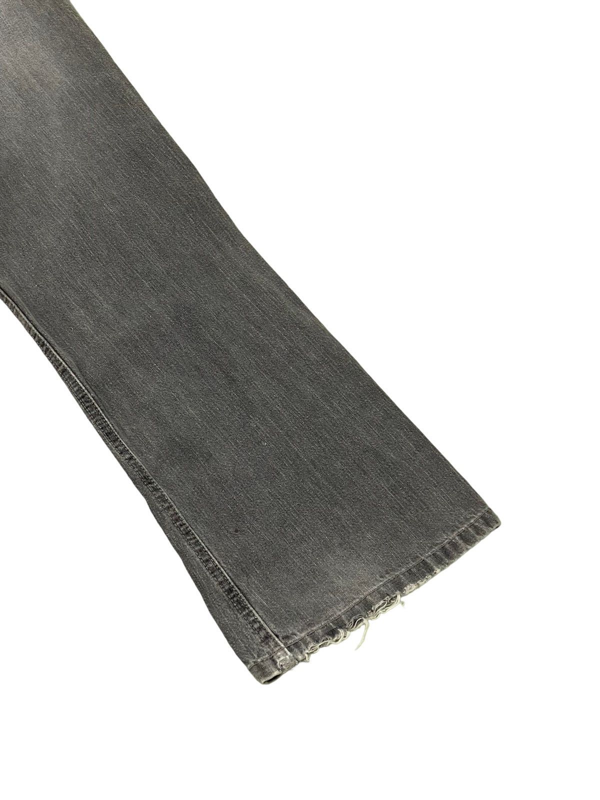 Japanese Brand Flare Jeans Barcedos Faded Distress Boot Cut 8🟦2 Size US 31 - 14 Thumbnail