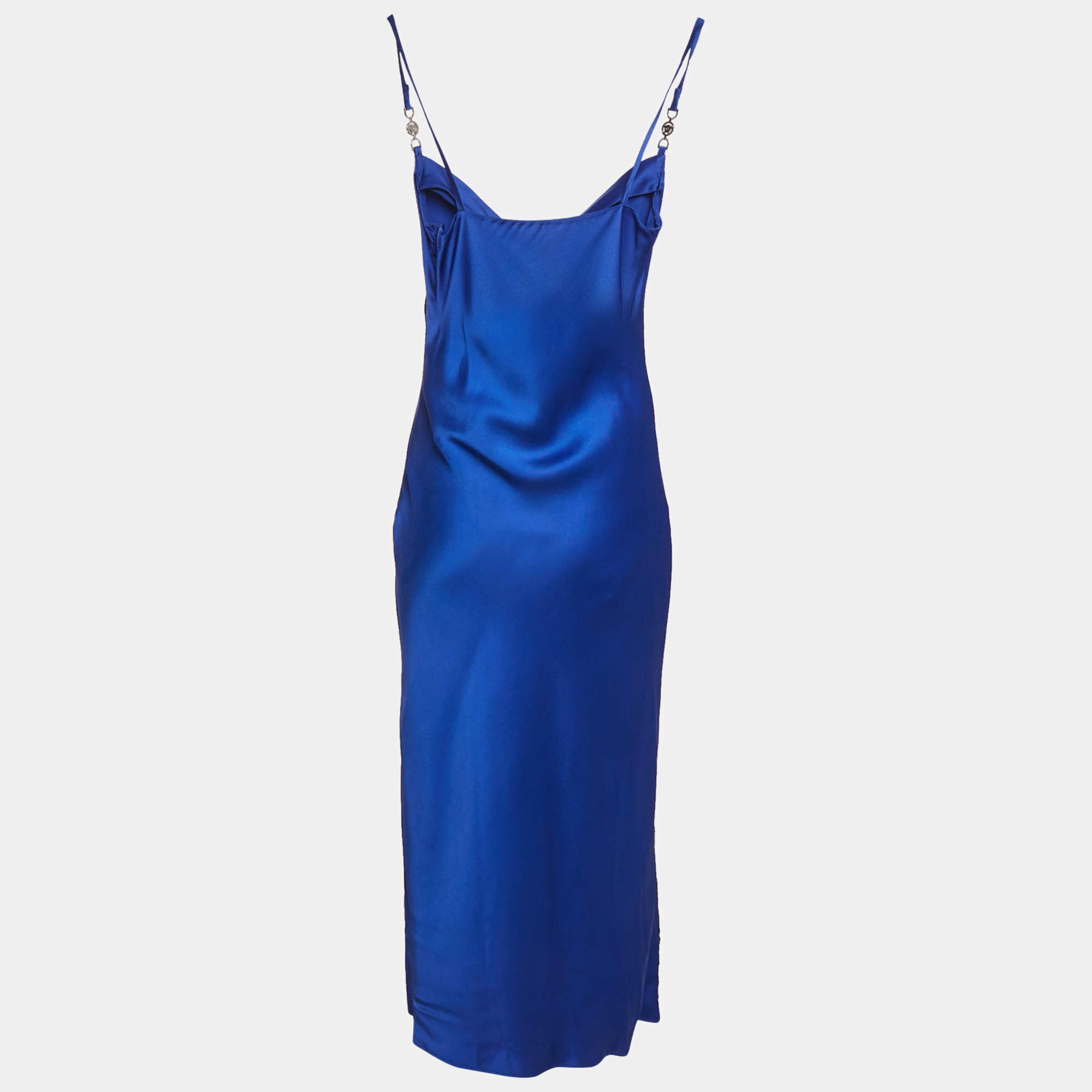 cleocakes blue dress Cleo Cove Strapless Maxi Dress Blue