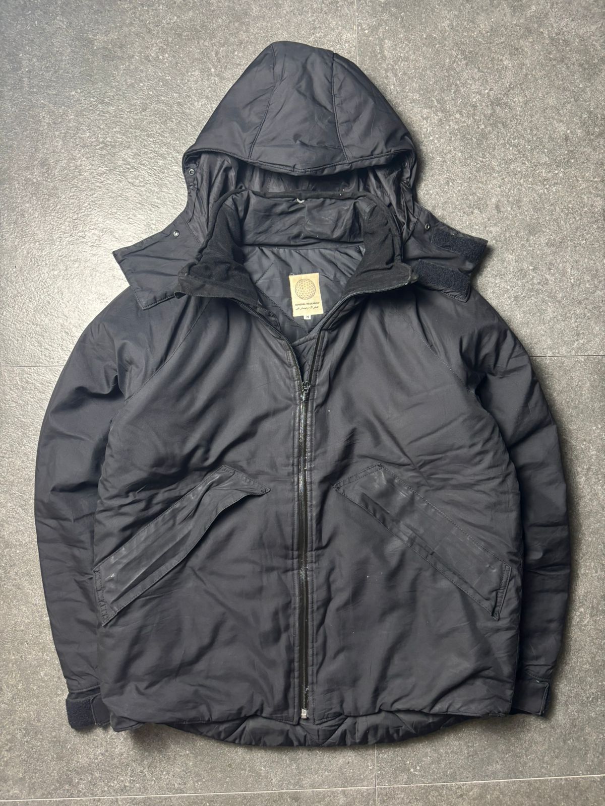 General Research 2000s General Research Arabic Detachable Hoodie Down Jacket Size US L / EU 52-54 / 3 - 5 Thumbnail