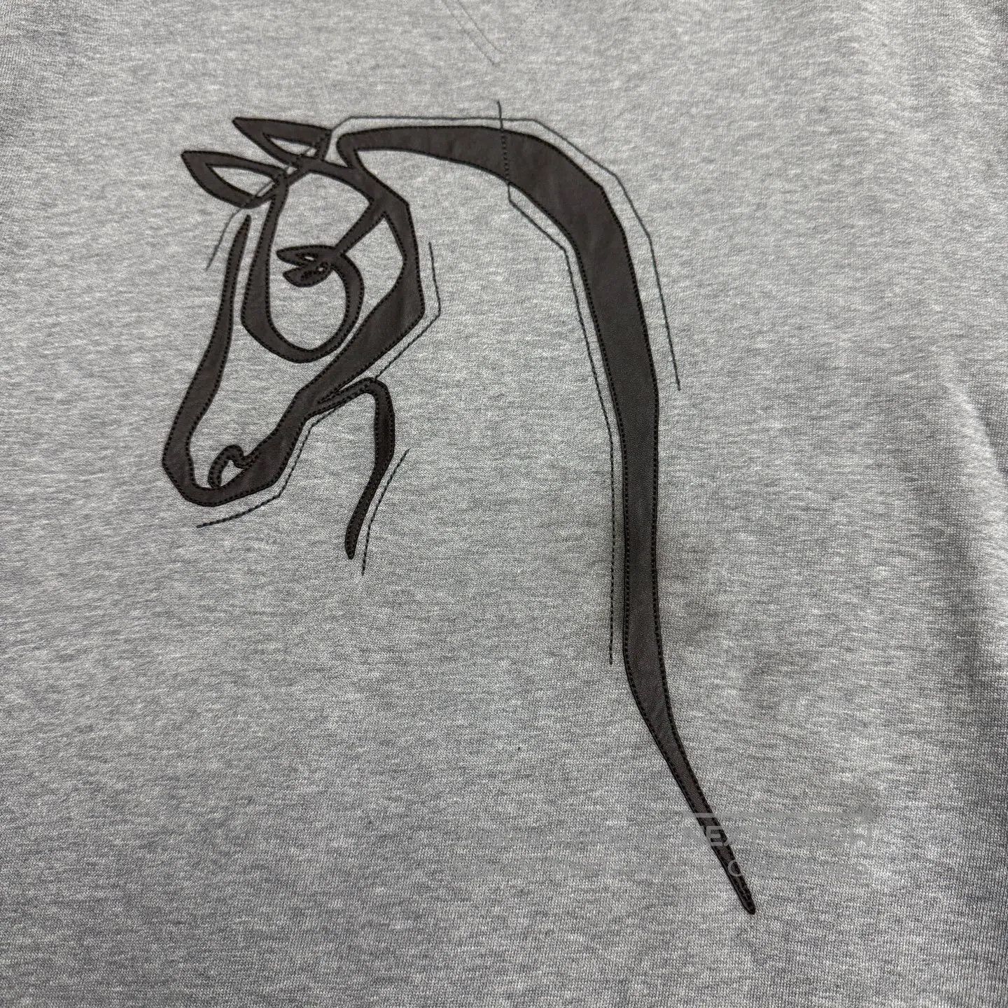 Hermes Hermes Sheepskin and fine horse-themed hoodie| Size US L / EU 52-54 / 3 - 2 Thumbnail