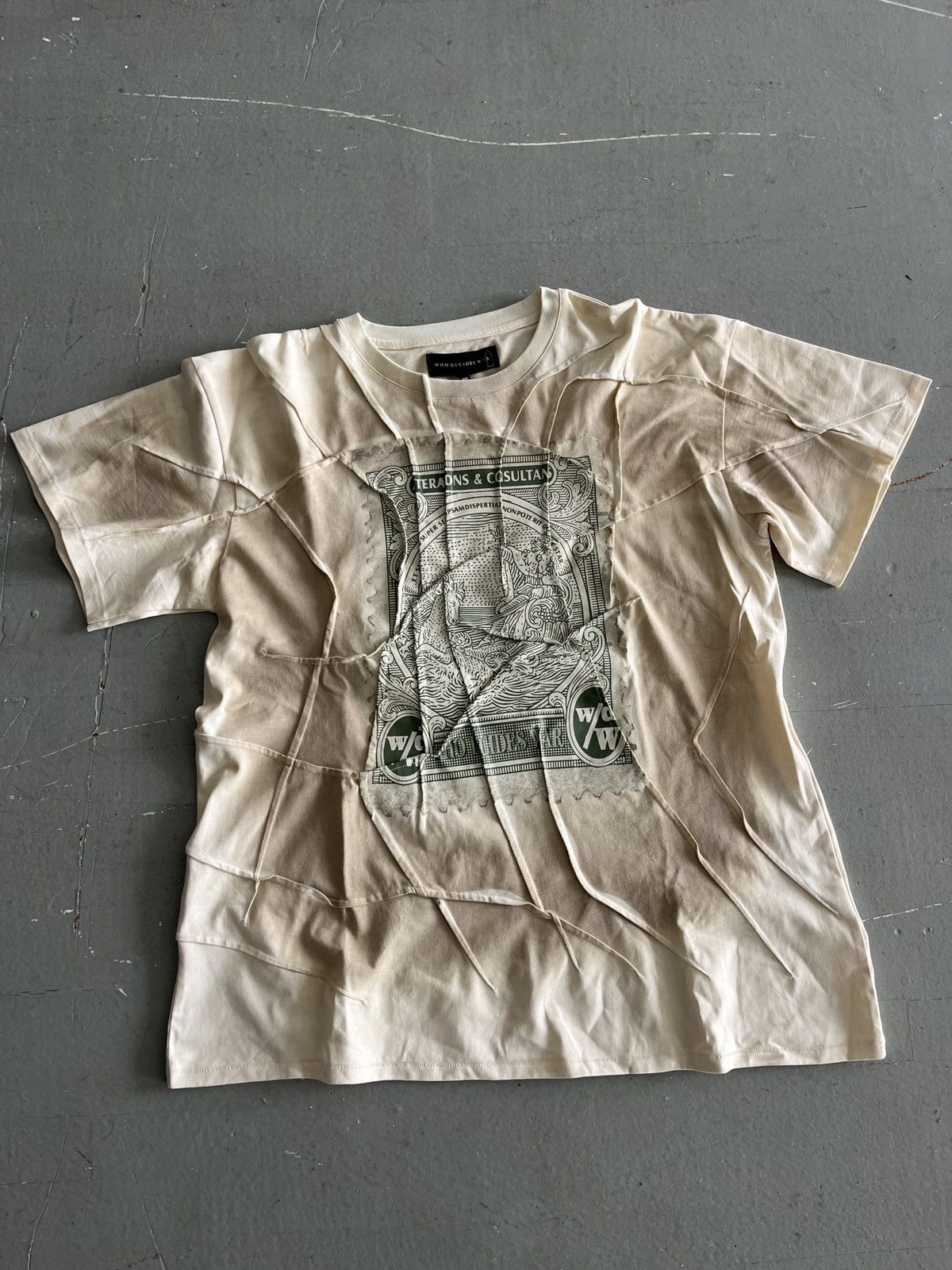 Who Decides War Who Decides War Sun Faded T Shirt (unisex) Size US XXL / EU 58 / 5 - 1 Thumbnail