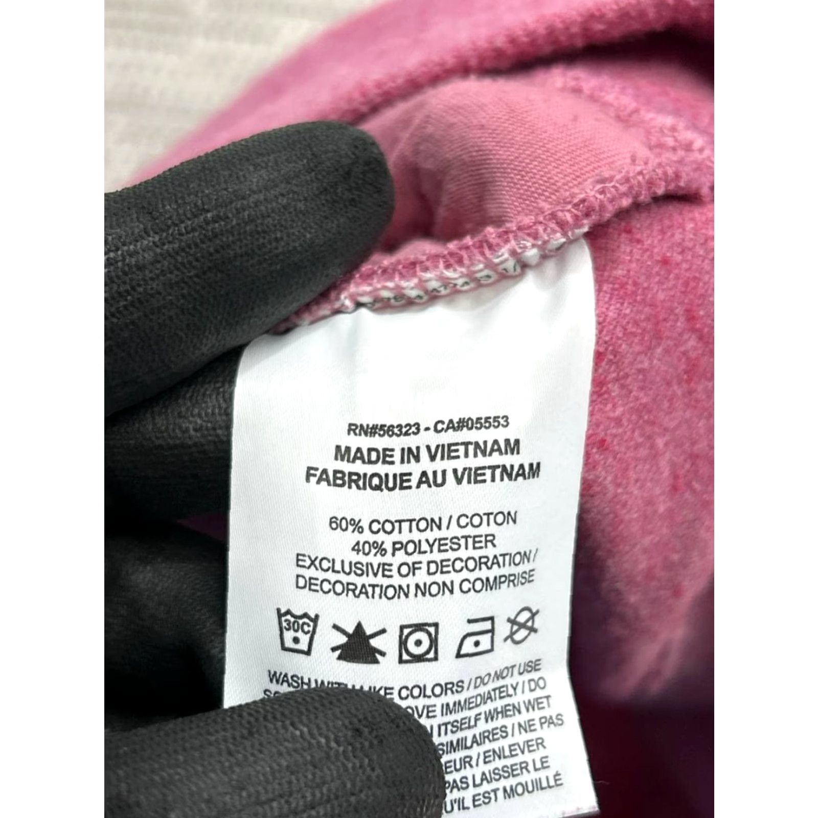 Nike Nike Sweater Shirt Womens Small Pink Cotton Fleece Quarter Zip Size S / US 4 / IT 40 - 4 Thumbnail