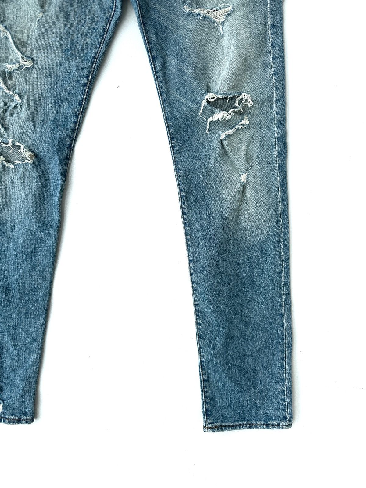 Saint Laurent Paris Saint Laurent Blue Denim Jeans Size US 32 / EU 48 - 3 Thumbnail