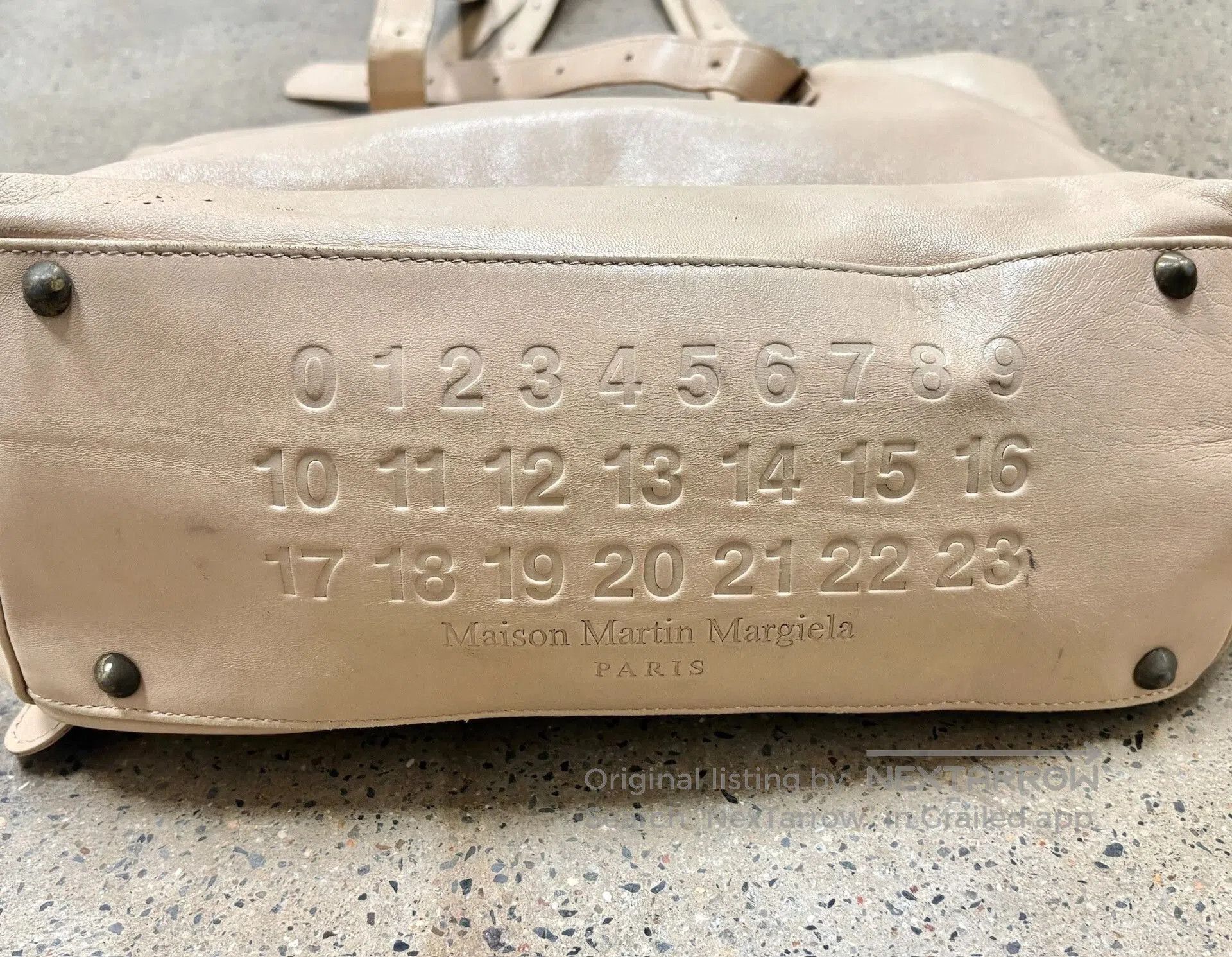Maison Margiela Maison Margiela Vintage Leather Tote Bag. Size ONE SIZE - 2 Thumbnail