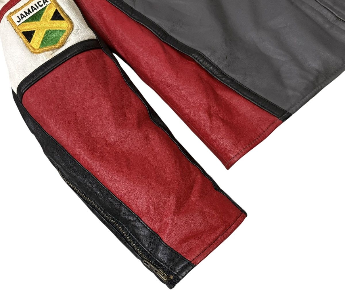 Japanese Brand Ultraman Dyna Bandai Type SG03 Combat Cowhide Leather Jacket Size US L / EU 52-54 / 3 - 11 Thumbnail