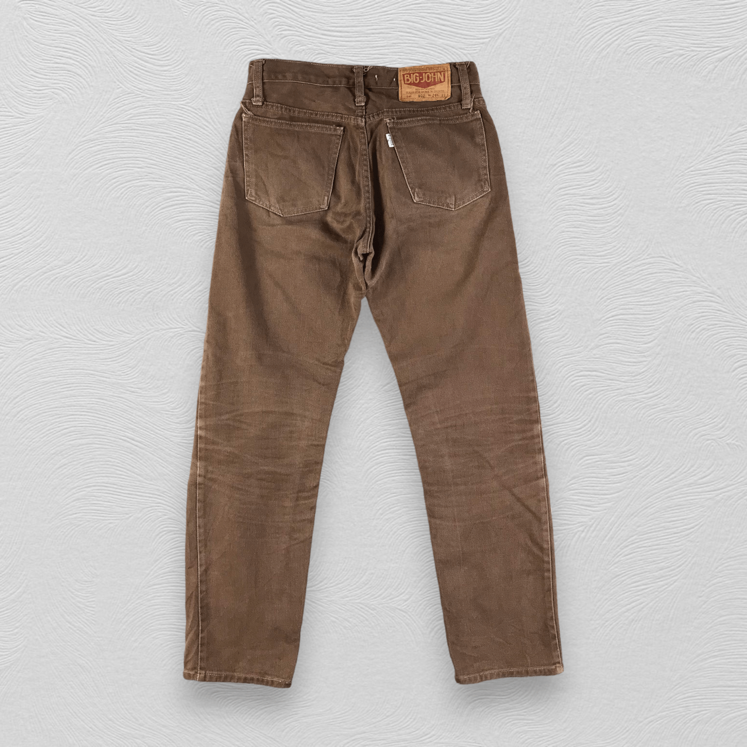 Big John Vintage Big John Jeans Faded Brown Denim KJ1501 Size US 27 - 2 Thumbnail