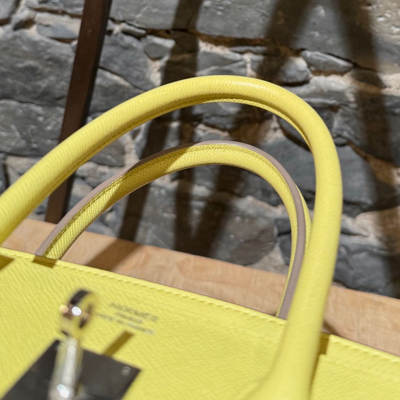 Hermes Hermès Soufre Yellow Epsom PHW Birkin 35 Bag Size ONE SIZE - 21 Thumbnail