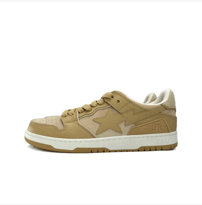 Bape Retro washed comfortable low top board shoes Size US 10 / EU 43 - 7 Thumbnail