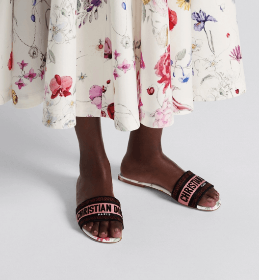 Dior o1w1db10625 KCQ209 Dway Slides in Multicolor Size US 7 / IT 37 - 5 Thumbnail