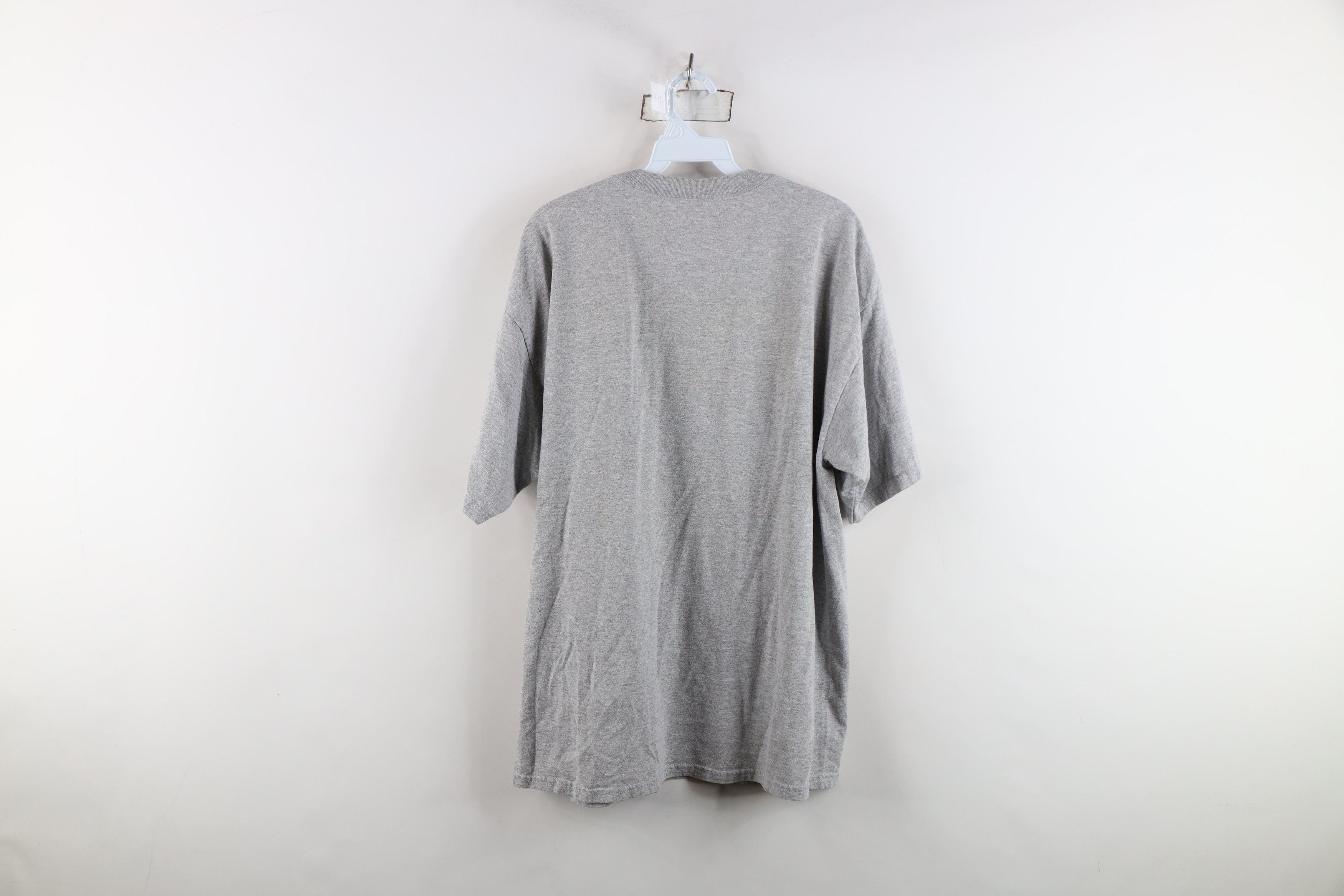 Vintage Vintage 90s Y2K Xavier University Short Sleeve T-Shirt Gray Size US XL / EU 56 / 4 - 7 Thumbnail