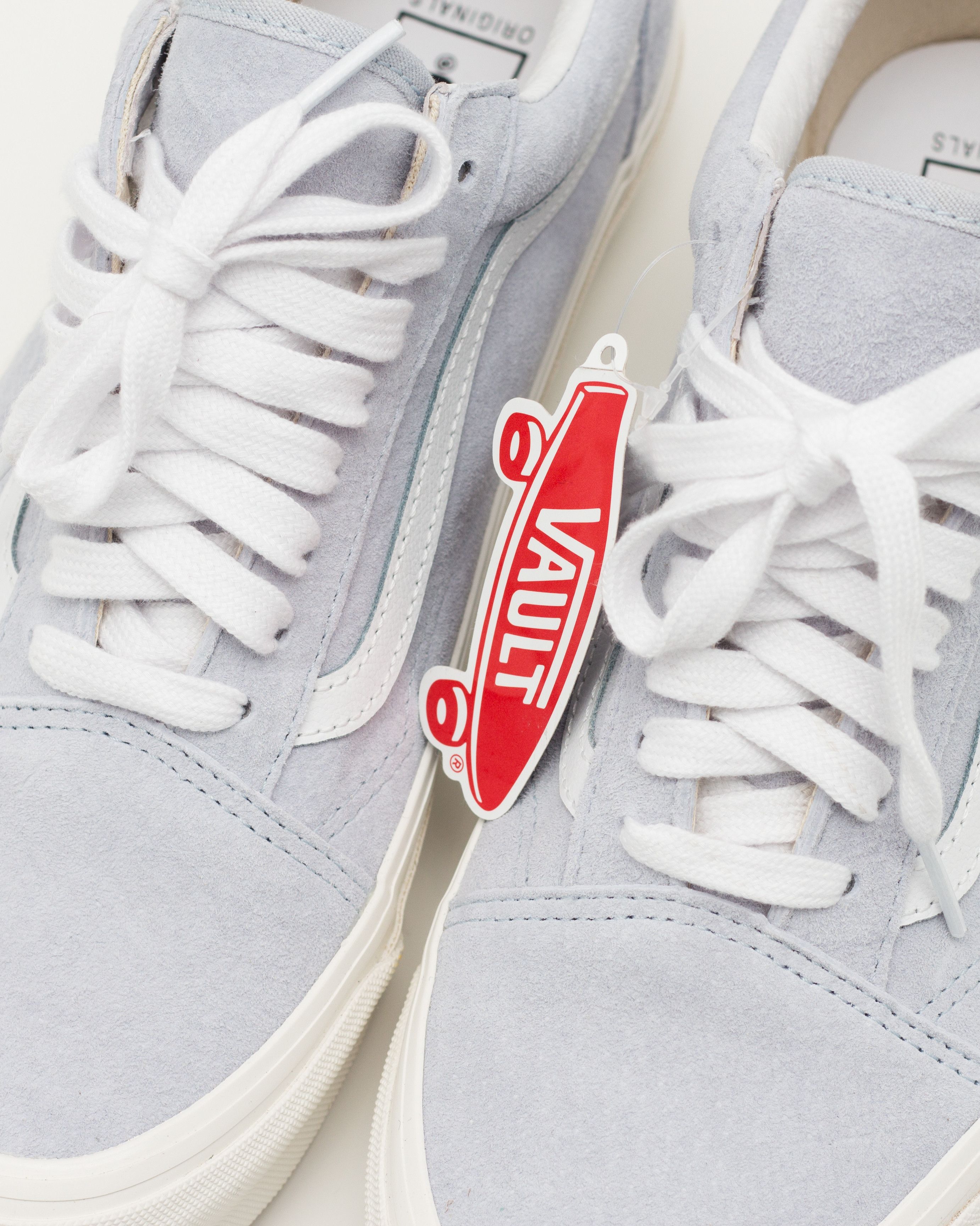 Vans Vault OG Old Skool L Gray Dawn Pig Suede Normcore Size US 9.5 / EU 42-43 - 12 Thumbnail