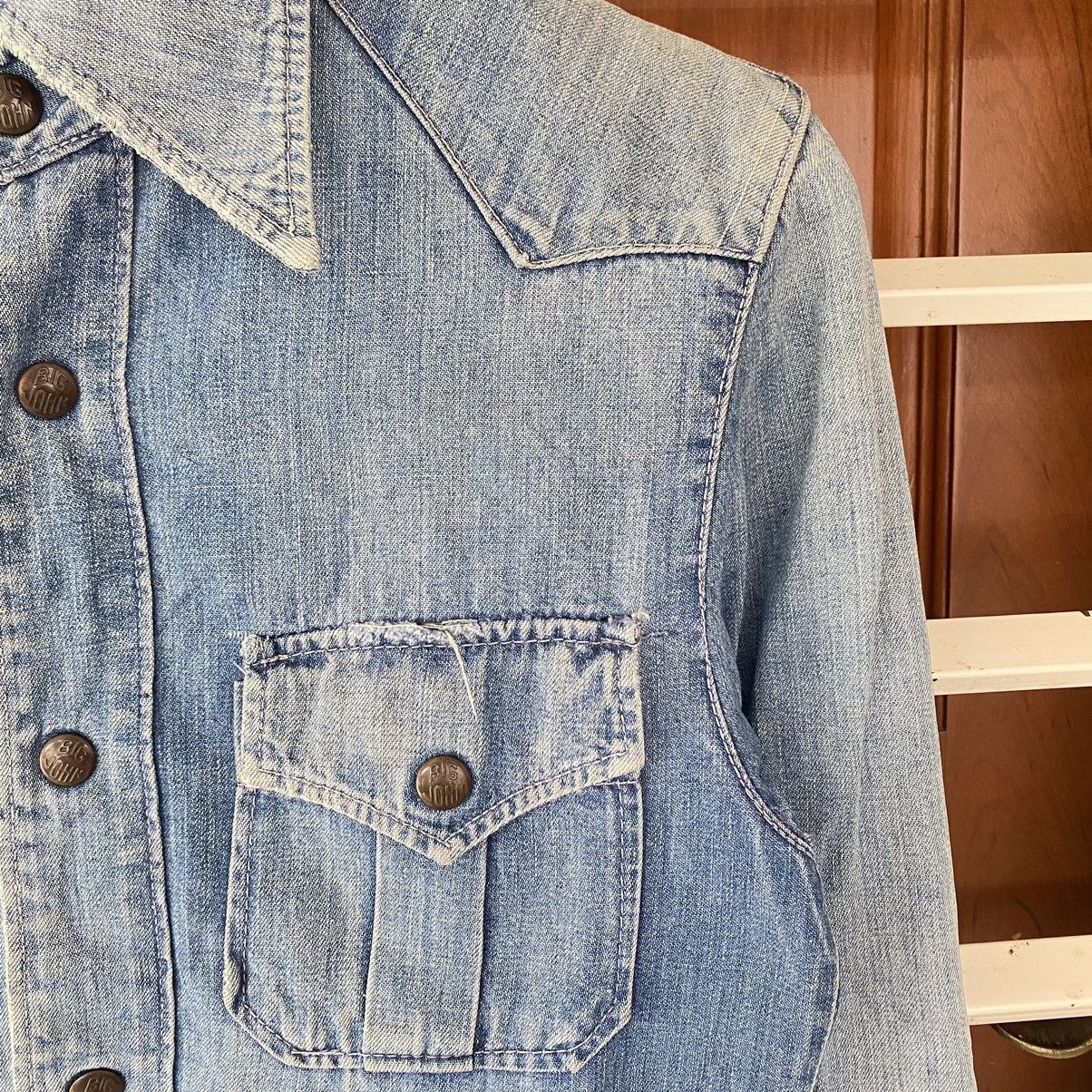 Big John × Vintage Vintage Big John denim chore coat Size US M / EU 48-50 / 2 - 3 Thumbnail
