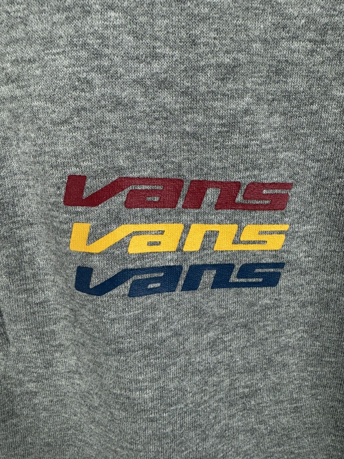 Vans Essential Vans Quarter Zip Heather Grey Mens Pullover Jumper Size US S / EU 44-46 / 1 - 4 Thumbnail