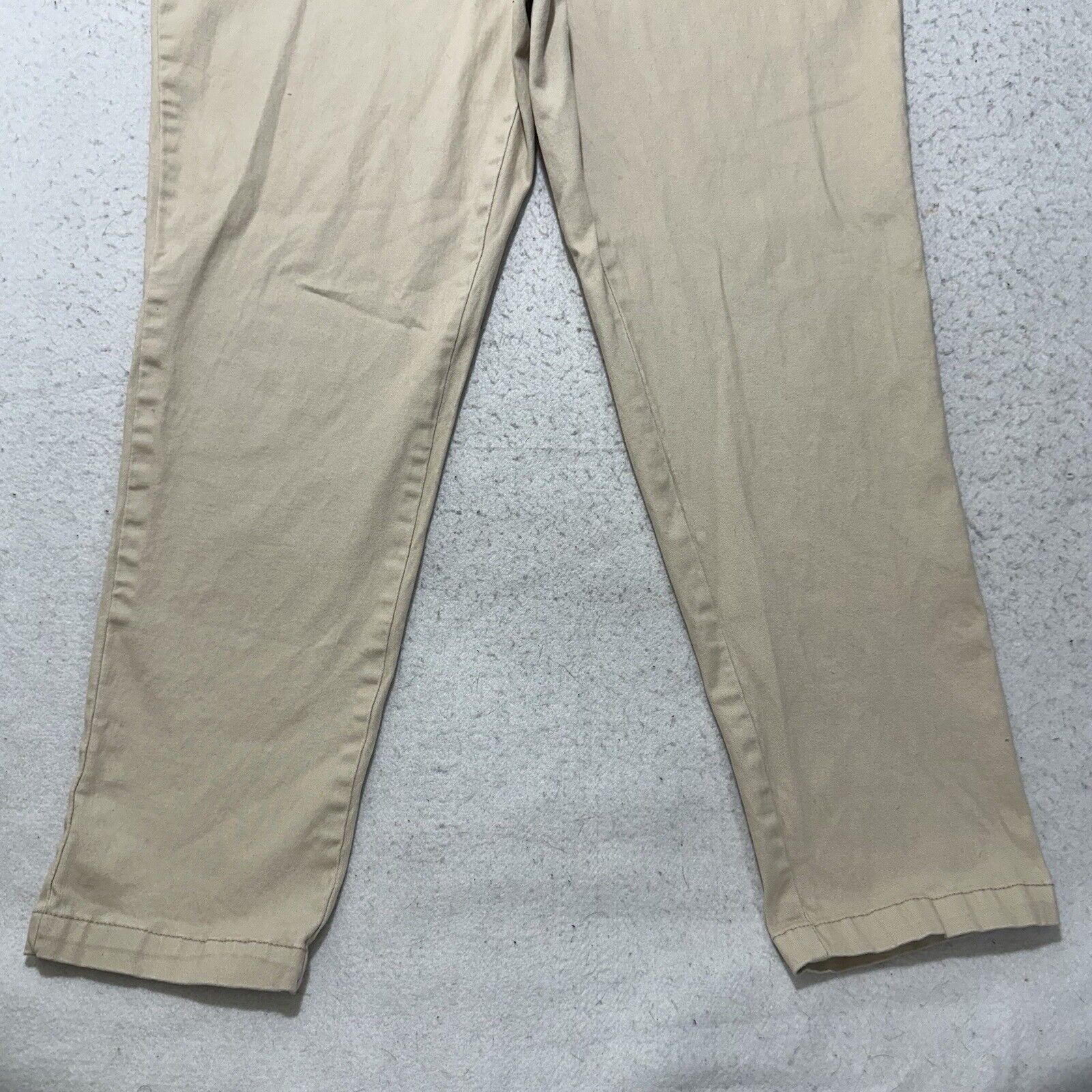 Other Woman Within 14W Chino Pants Light Khaki Beige High Rise Size 36" / US 14 / IT 50 - 3 Thumbnail