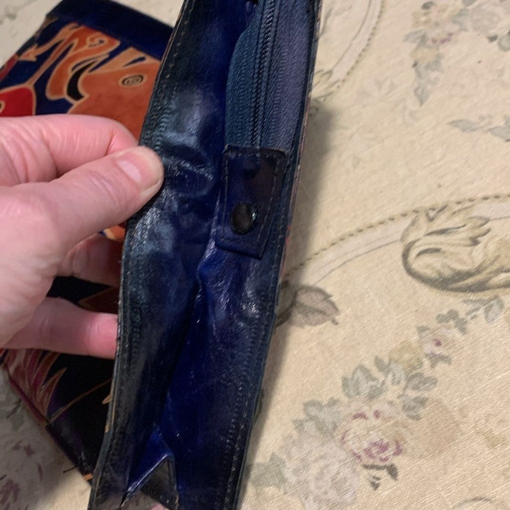 Other Leather elephant clutch bag zipper Size ONE SIZE - 6 Thumbnail