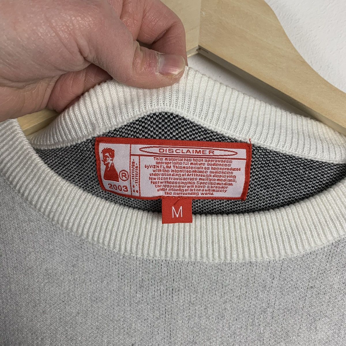 Joy Divizn Tyler Durden Joy Divizn Fight Club Brad Pitt Sweater Size M Size US M / EU 48-50 / 2 - 7 Thumbnail