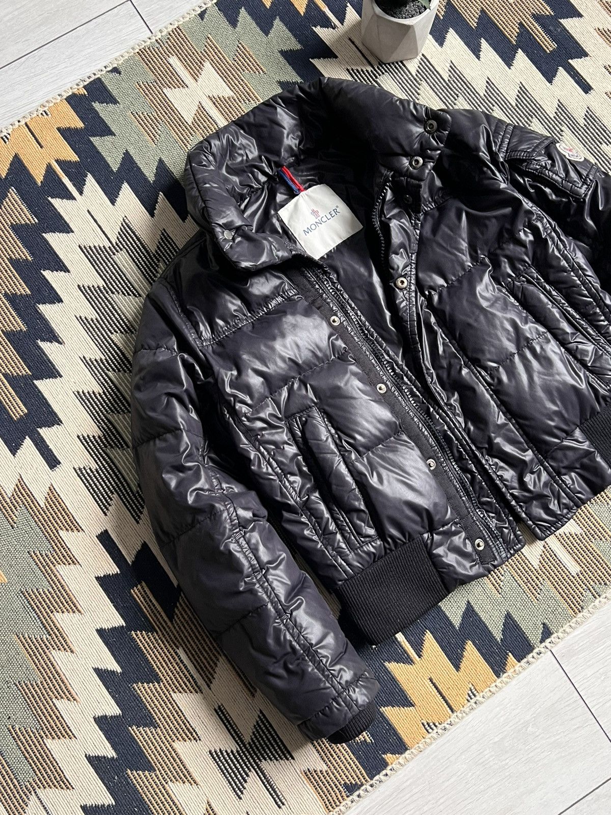 Moncler Moncler Maya Kids 128cm Big Logo Puffer Jacket Size US XXS / EU 40 - 3 Thumbnail