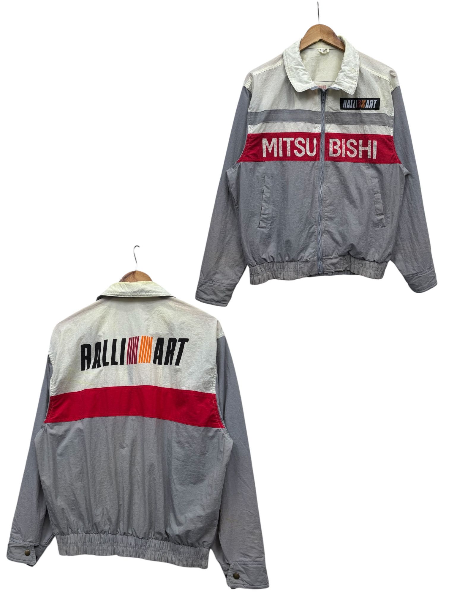 Vintage 🔥RARE VINTAGE MITSUBISHI RALLIART RACING JACKET Size US L / EU 52-54 / 3 - 1 Thumbnail