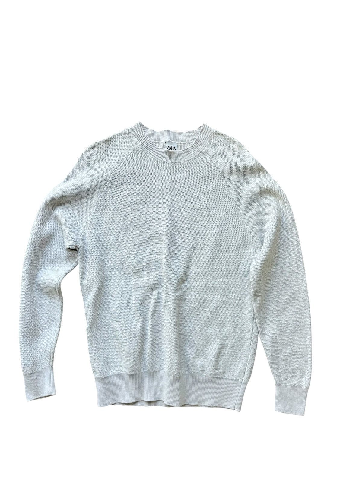 Zara Zara Man Crewneck Sweater, Gray - Size M Size US M / EU 48-50 / 2 - 1 Thumbnail