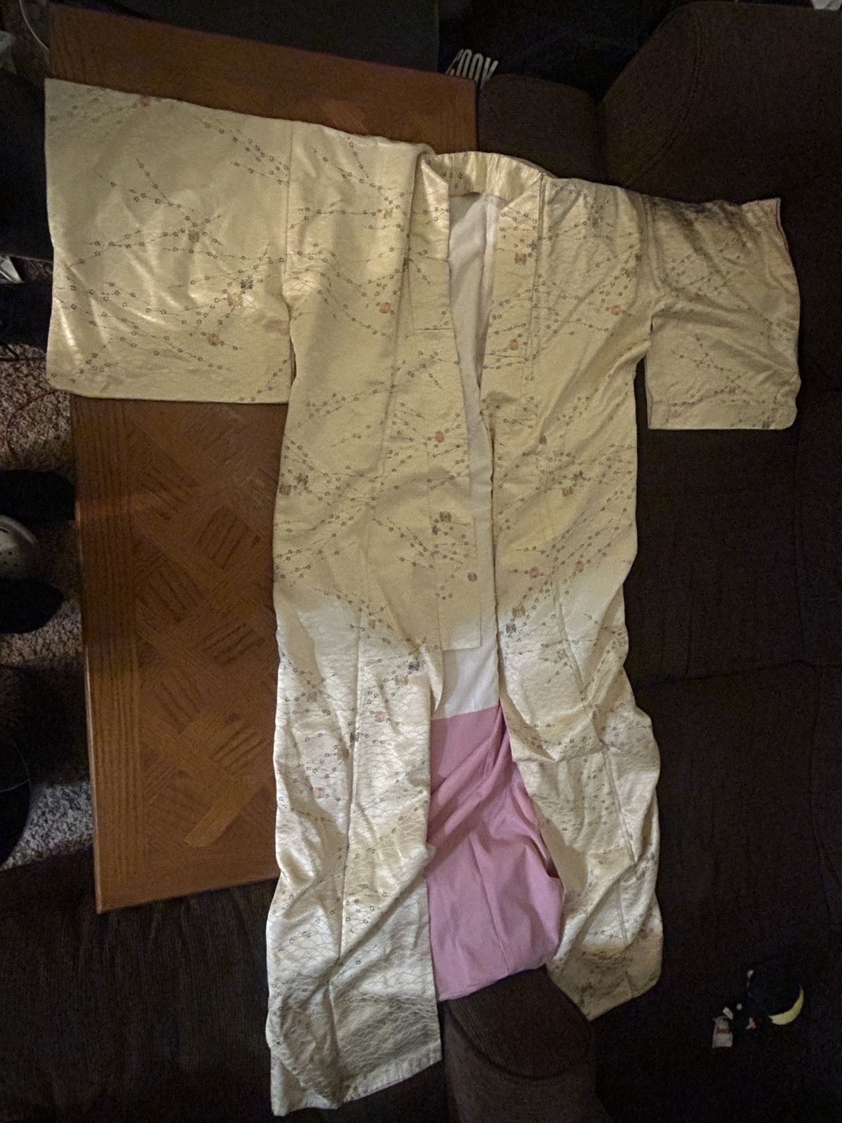 Other Golden flower patterned Haori Size 4XL / US 24-26 - 1 Thumbnail