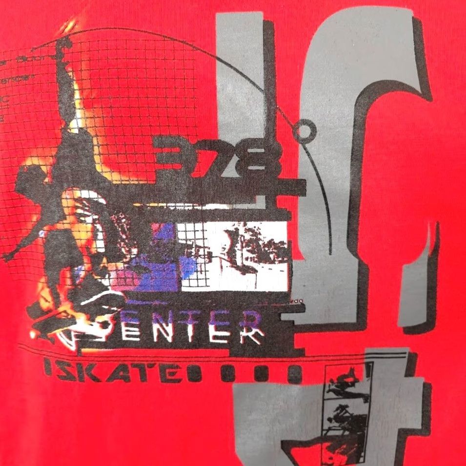 Vintage VINTAGE No Boundaries Skater T Shirt Hoodie Mens Size M Red 90s Y2K Skateboard Shirt Mens Red 90s Y2K Skateboard Size US M / EU 48-50 / 2 - 3 Thumbnail