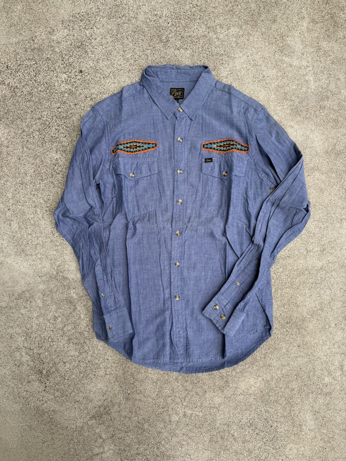 Obey Obey Shirt Size US S / EU 44-46 / 1 - 1 Thumbnail