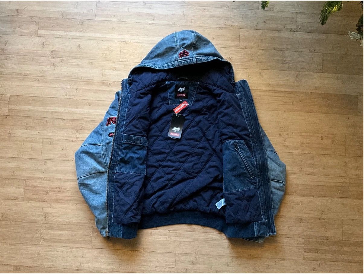 Fox Racing × Supreme Supreme X Fox Racing Hooded Work Jacket Size US M / EU 48-50 / 2 - 12 Thumbnail