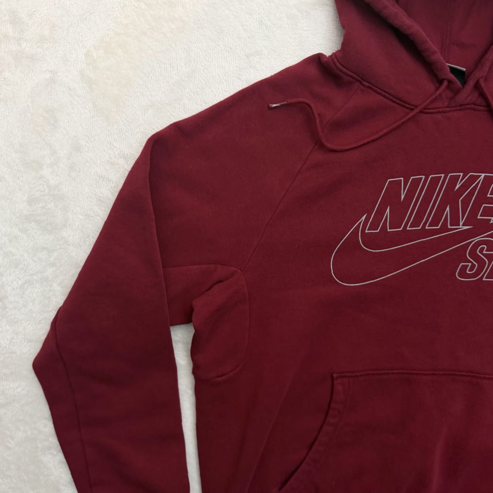 Nike Nike SB Sweater Hoodie Mens Large Red Fleece Pullover Skateboarding Shirt Size US L / EU 52-54 / 3 - 5 Thumbnail