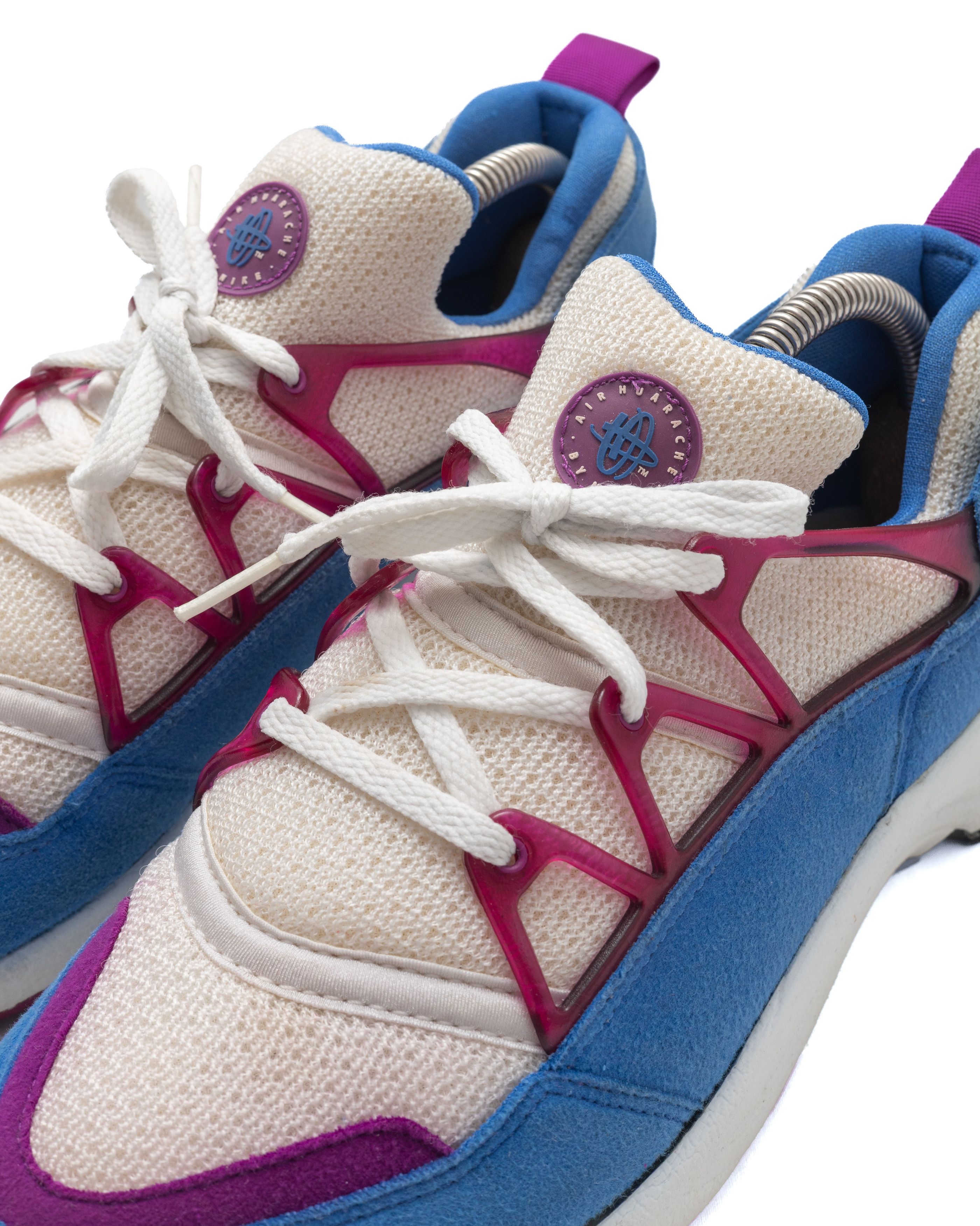 Nike NIKE AIR OG Huarache Light Blue Crystal/Red Plum 90s Size US 9.5 / IT 39.5 - 2 Thumbnail