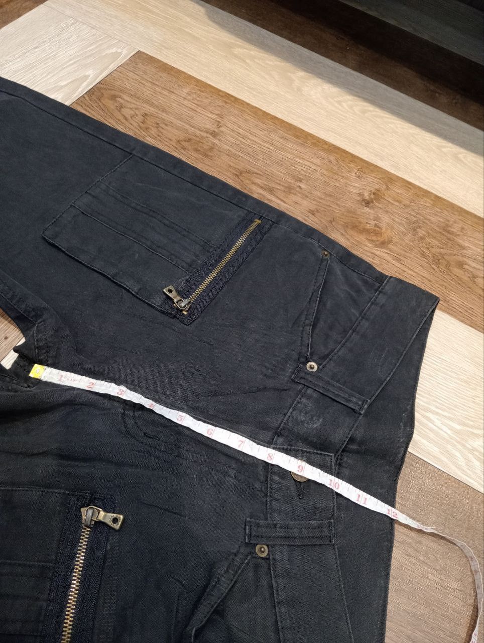 semanticdesign SEMANTIC DESIGN JAPAN 6 POCKET FADED BLACK PANTS Size US 33 - 17 Thumbnail