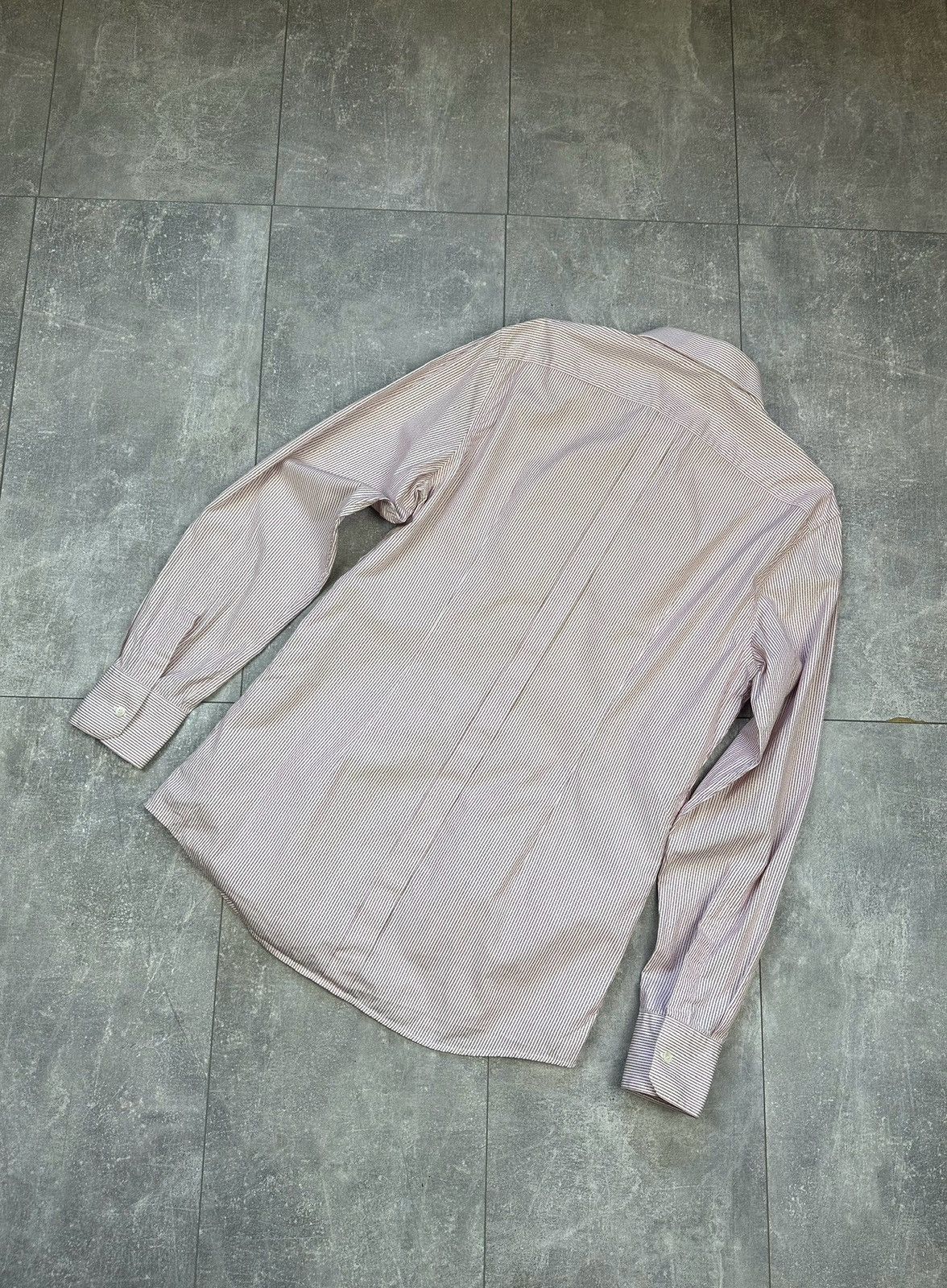 Dolce & Gabbana Dolce & Gabbana Gold Striped Shirts Button Up Size US L / EU 52-54 / 3 - 11 Thumbnail