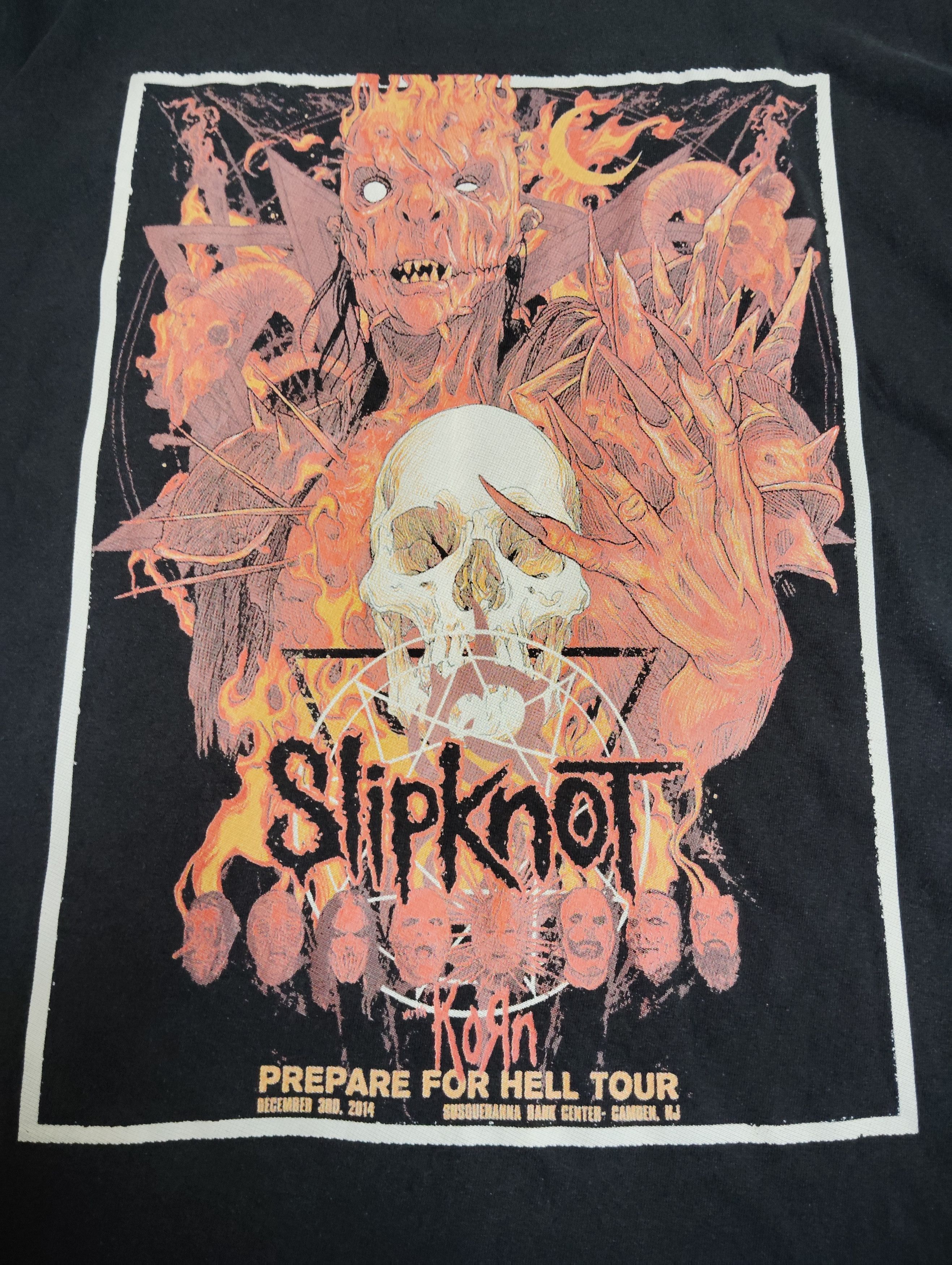 Band Tees SLIPKNOT PREPARED FOR HELL TOUR Size US L / EU 52-54 / 3 - 3 Thumbnail