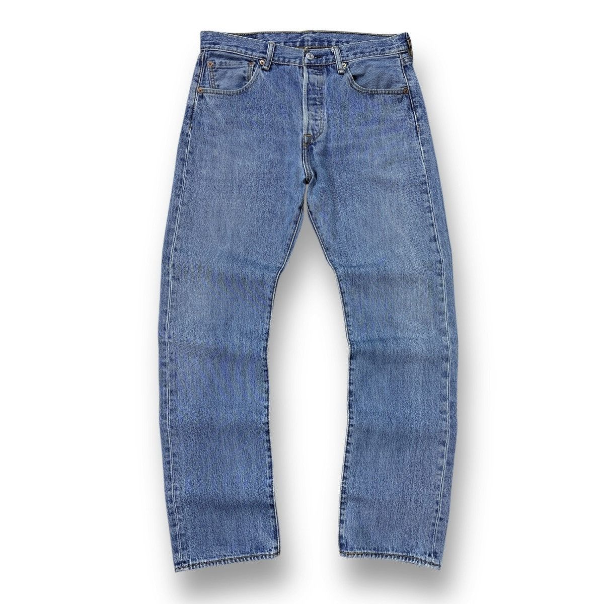 Levi's Vintage Levis 501 Jeans Washed Blue Denim Men’s Size W32 L32 Size US 32 / EU 48 - 9 Thumbnail