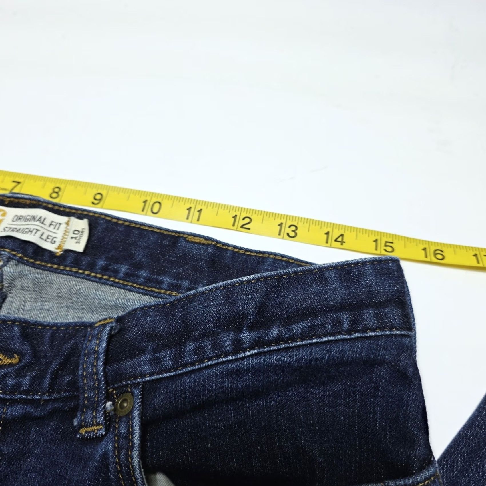 Carhartt Carhartt Women’s 10 Regular Denim Original Straight Leg Blue Jeans 102731-470 Size 32" / US 10 / IT 46 - 5 Thumbnail