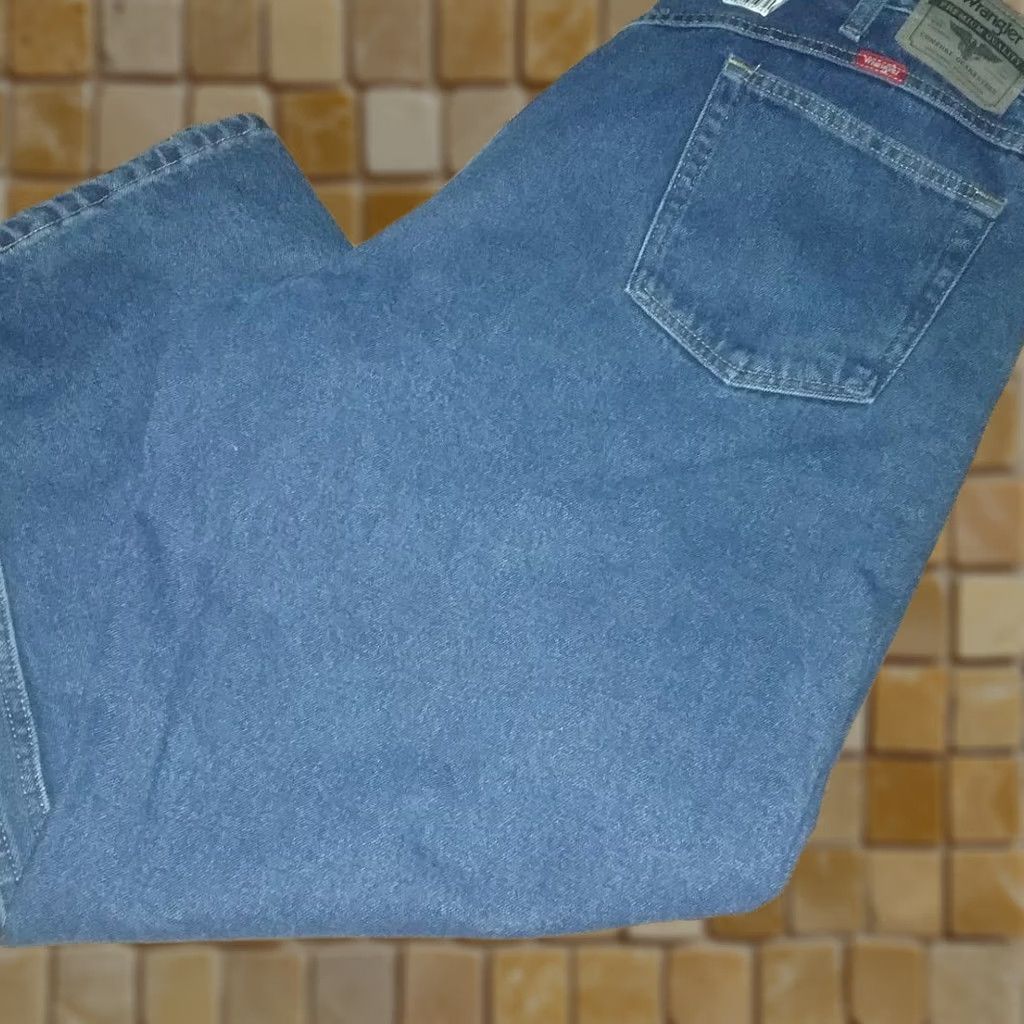 Wrangler VINTAGE? NEW MENS WRANGLER BLUE JEANS RELAXED FIT 44 X 32 9760WDR Size US 44 / EU 60 - 1 Preview