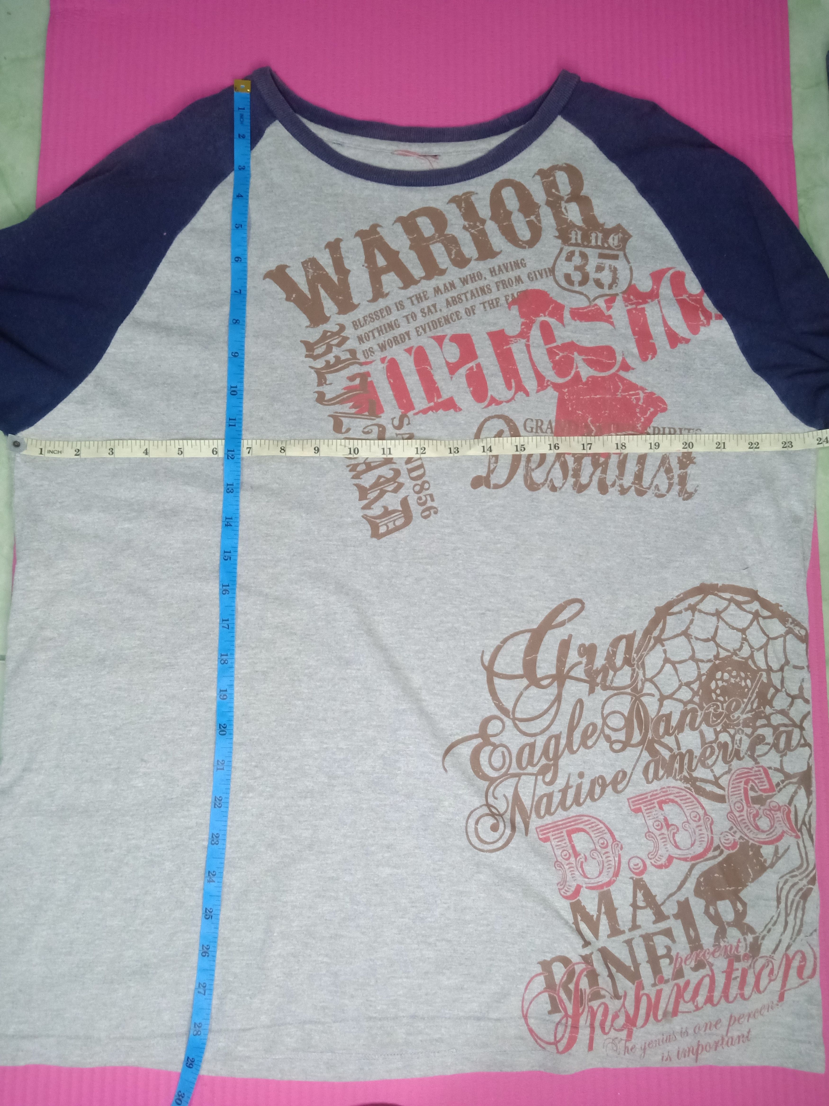 Hysteric Glamour Majestica Warrior Poem Gothic Short Sleeve Size US XL / EU 56 / 4 - 9 Thumbnail
