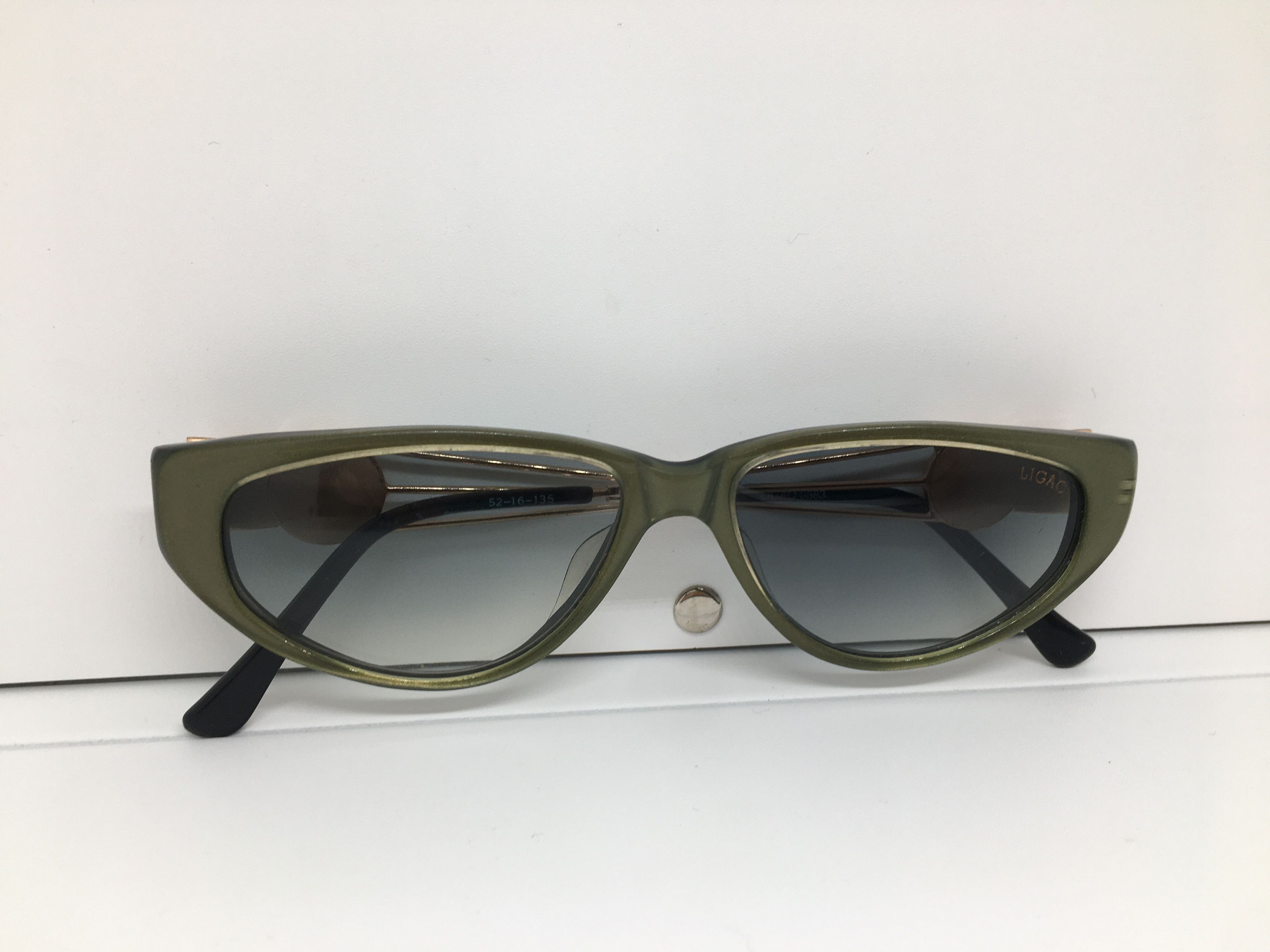 Vintage Vintage LIGAO 0683 DivaGirls Sunglass Frame Size ONE SIZE - 8 Thumbnail