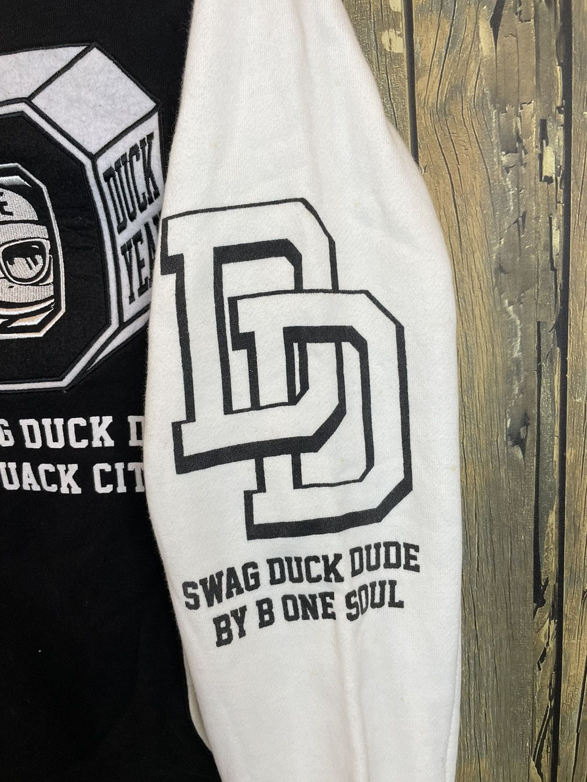 Vintage Rare B One Soul Duck Dude Varsity Jacket Size US M / EU 48-50 / 2 - 5 Thumbnail