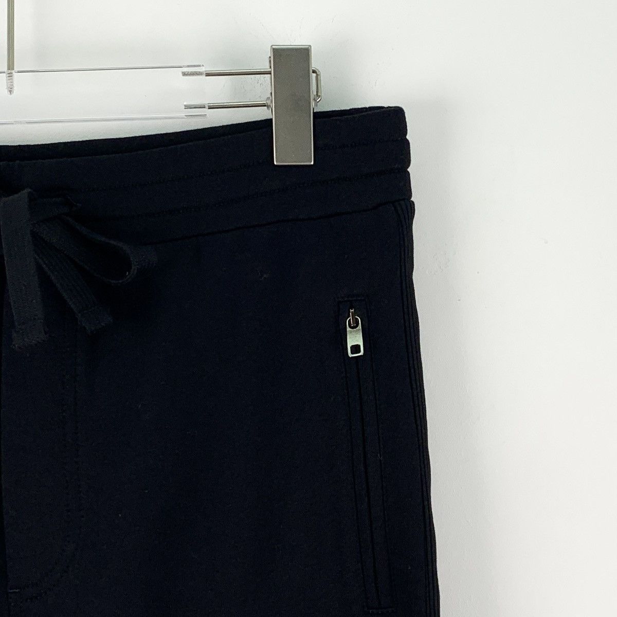 Dolce & Gabbana Dolce & Gabbana Black Cotton Casual Sweatpants K26WX Size US 34 / EU 50 - 3 Thumbnail