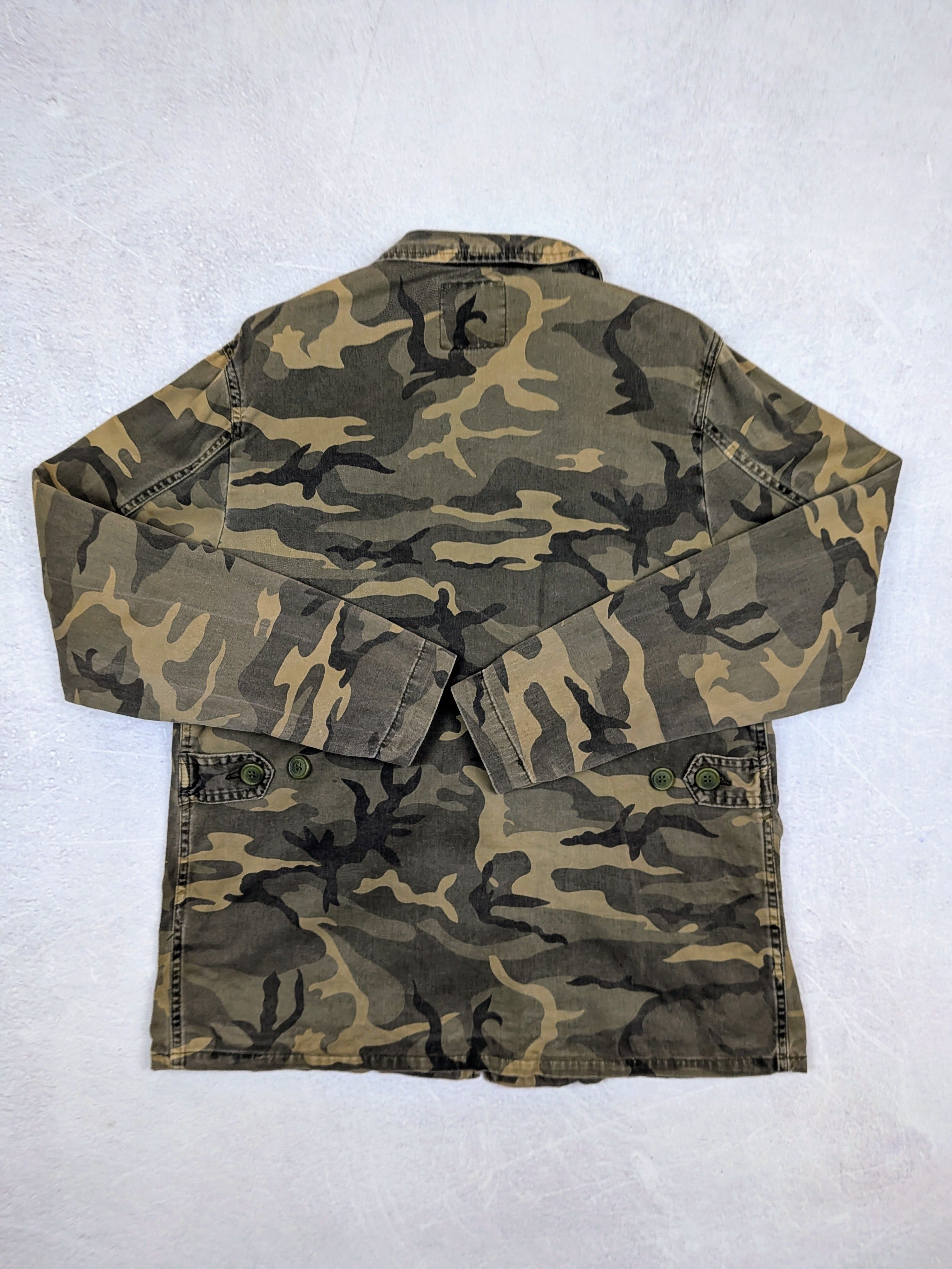 Zara Zara Trafaluc Camouflage Utility Field Jacket Size S/M Size US S / EU 44-46 / 1 - 2 Thumbnail