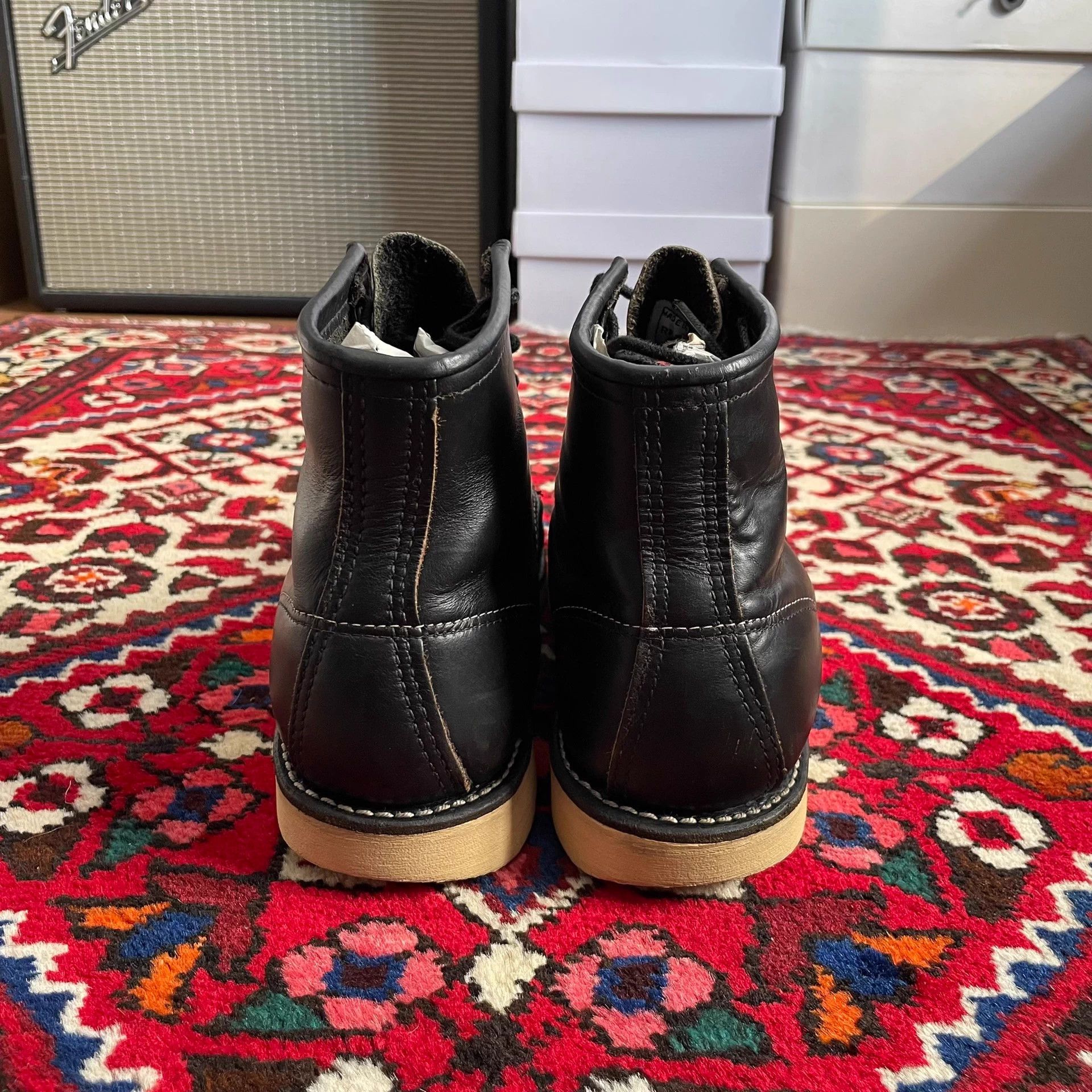 Red Wing Red Wing 8130 Work Boots Tea Core Leather 8E Size US 8 / EU 41 - 6 Thumbnail