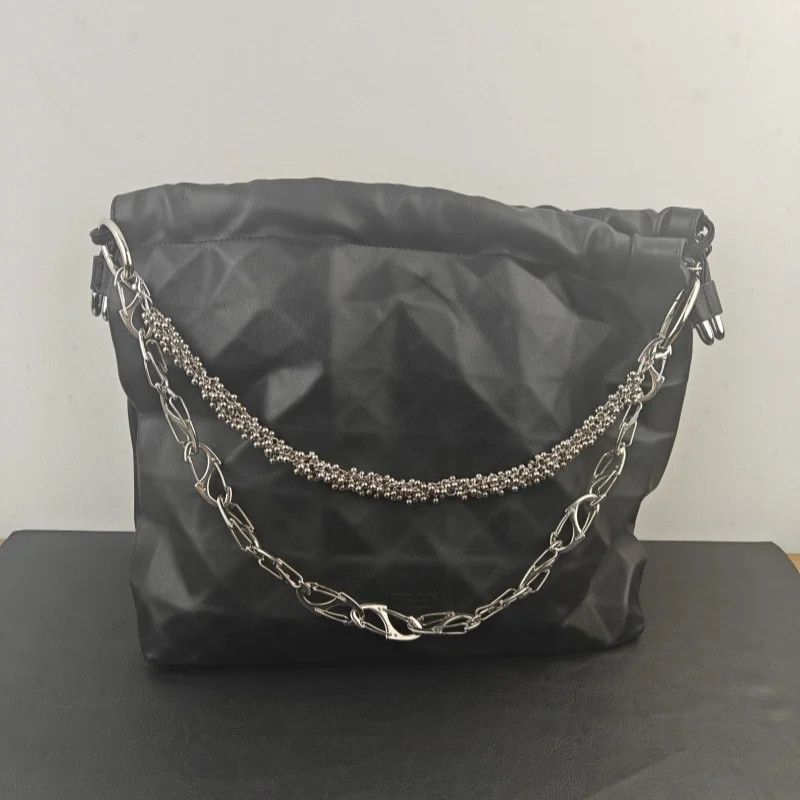 Japanese Brand × Jewelry Heavy-Duty Cuban Link Hip-Hop Pants Chain Silver Size ONE SIZE - 4 Thumbnail