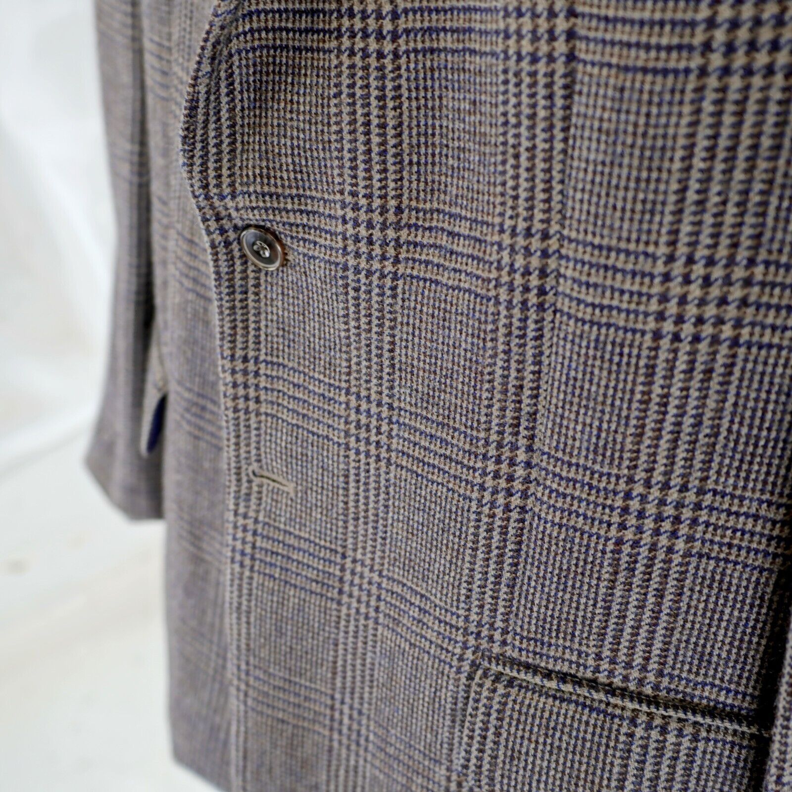 Jos. A. Bank Jos A Bank 1905 Soft Tweed Wool Glen Plaid 44R / Slim 46R Gr Size 44R - 4 Thumbnail