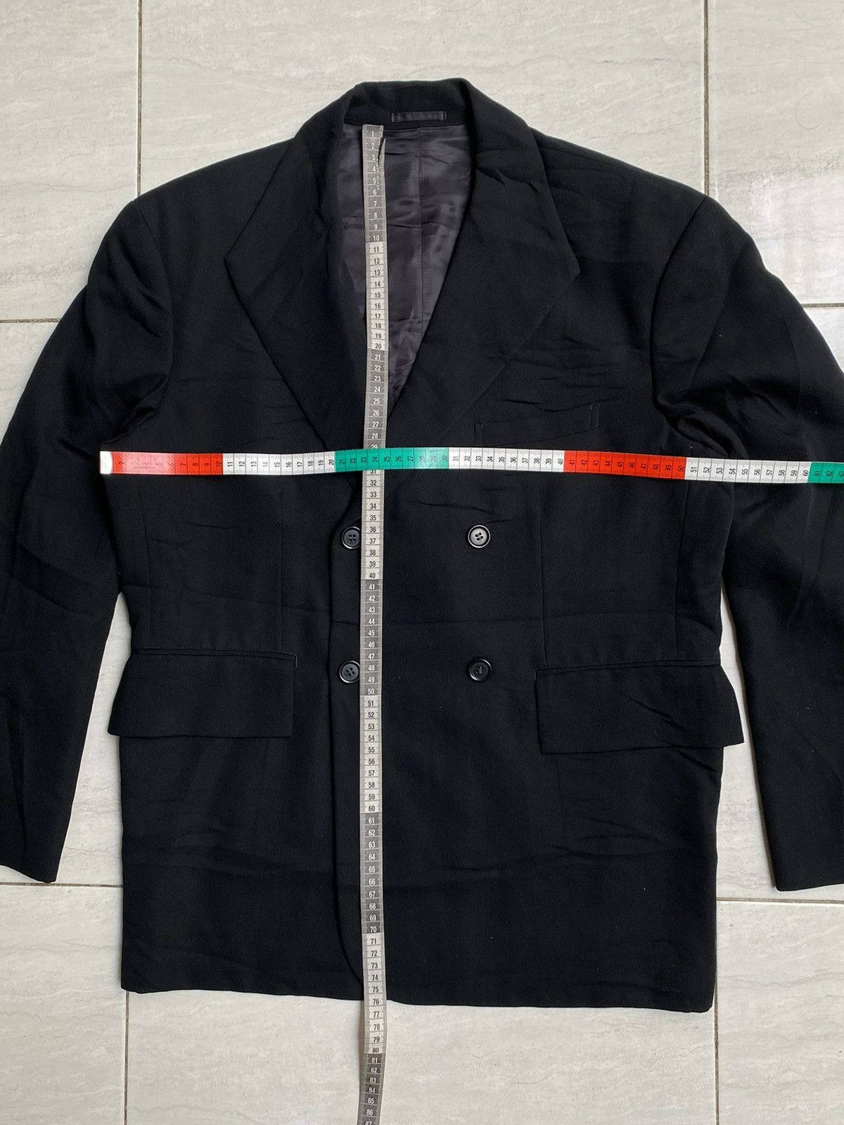 Tete Homme TETE HOMME Black Suit Size 54L - 3 Thumbnail