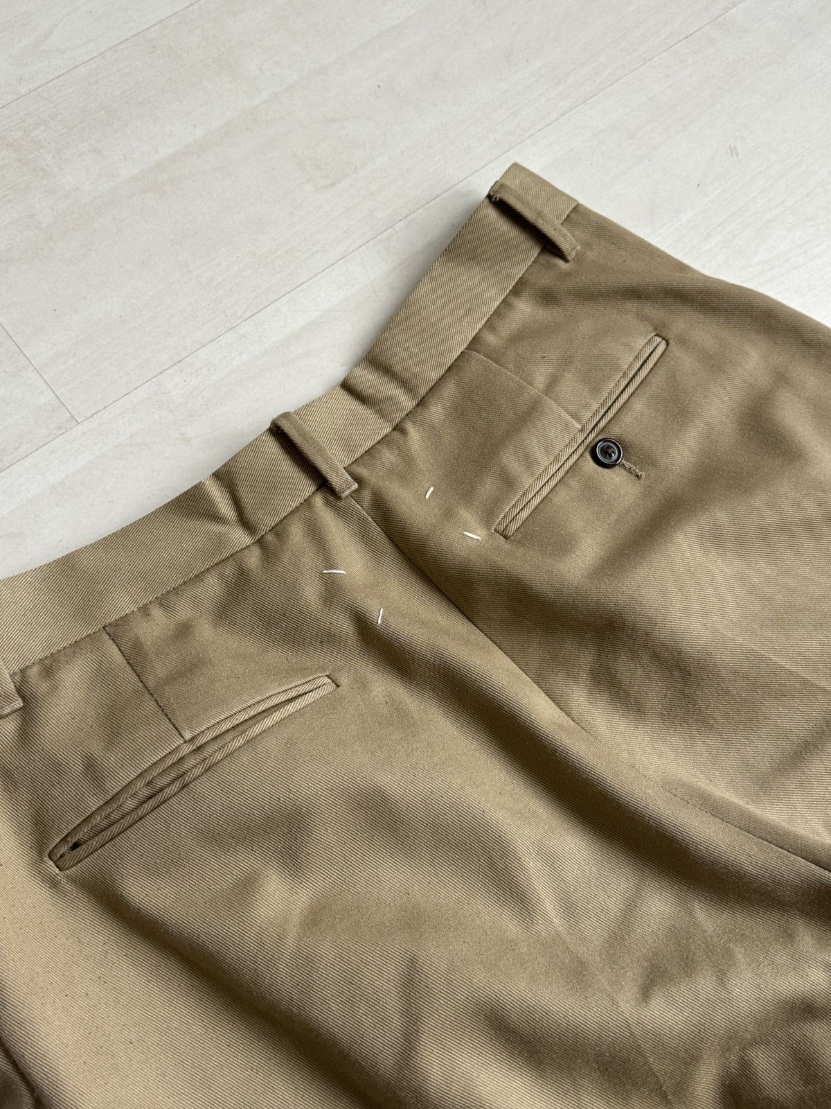 Maison Margiela Maison Margiela Skater Chino Beige 54 Size US 36 / EU 52 - 10 Thumbnail