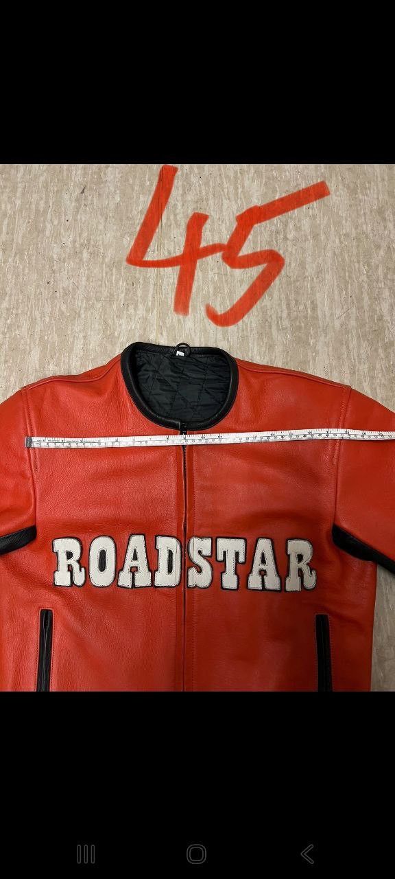 Other ROADSTAR Leather Motorcycle Jacket – Vintage Racing Style Size US L / EU 52-54 / 3 - 8 Thumbnail