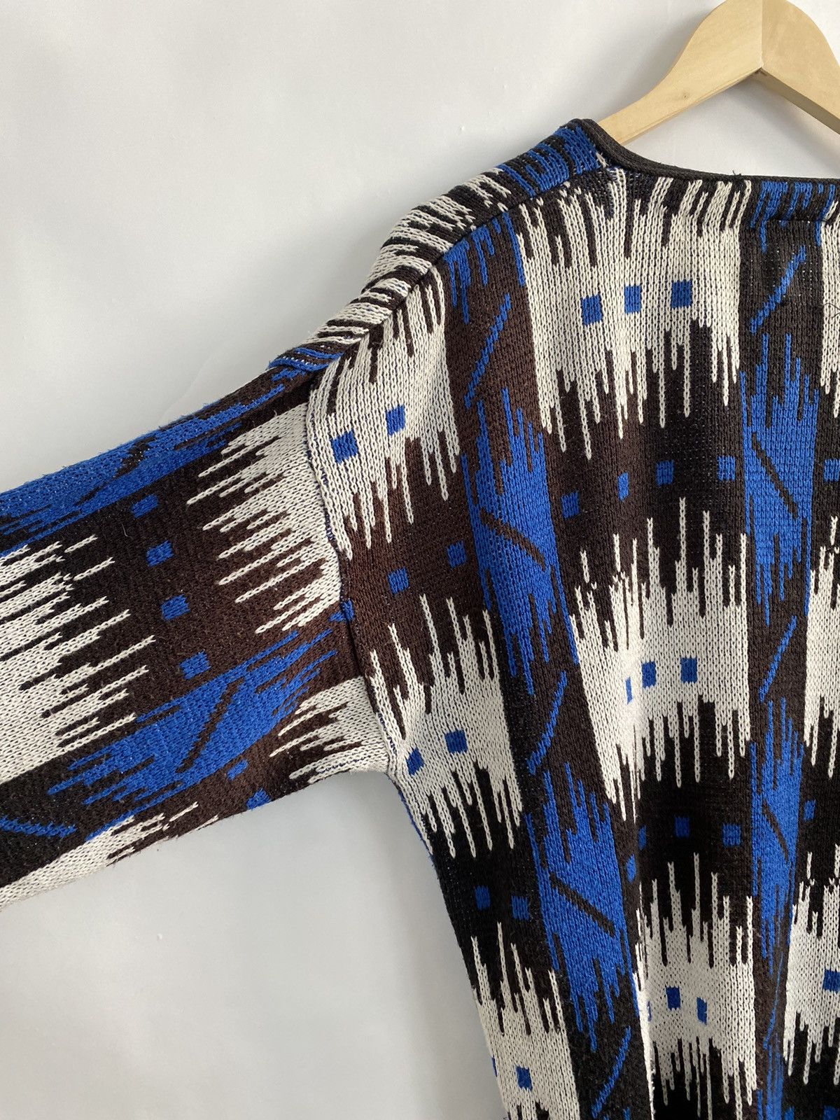 Japanese Brand Vintage 90s Cardigan Knit Sweater Japan Congo Style hype Y2K Size US XL / EU 56 / 4 - 8 Thumbnail