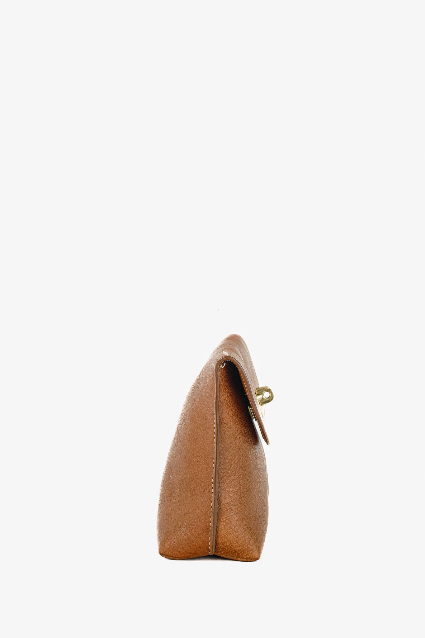 Mulberry Mulberry Darley Cosmetic Pouch Brown Oak Small Classic Grain Size ONE SIZE - 3 Thumbnail