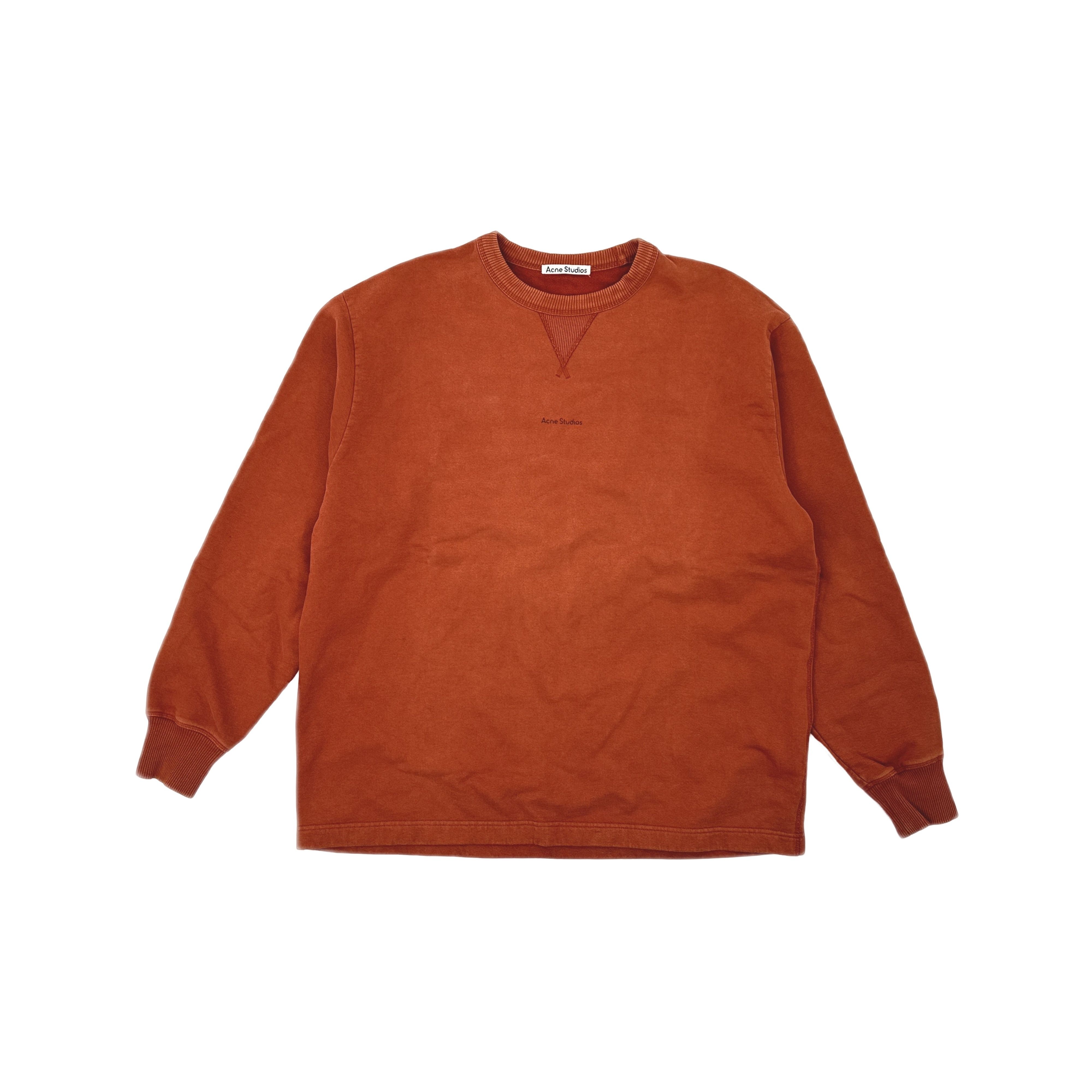 Acne Studios Acne Studios Logo Print Sweatshirt L Size US L / EU 52-54 / 3 - 1 Thumbnail