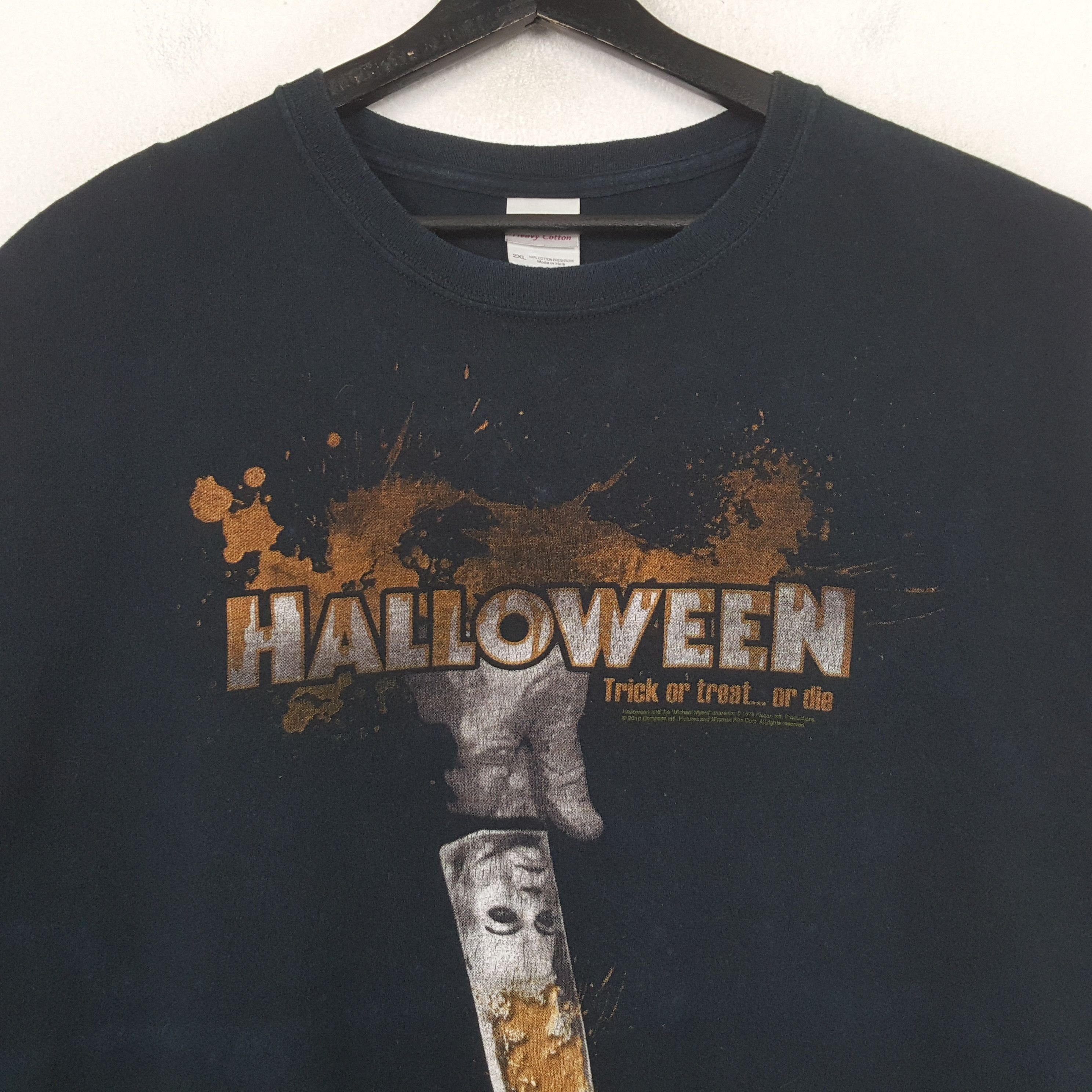 Vintage Halloween Horror Movie Promo Style Tshirt RR1 Size US XXL / EU 58 / 5 - 2 Thumbnail